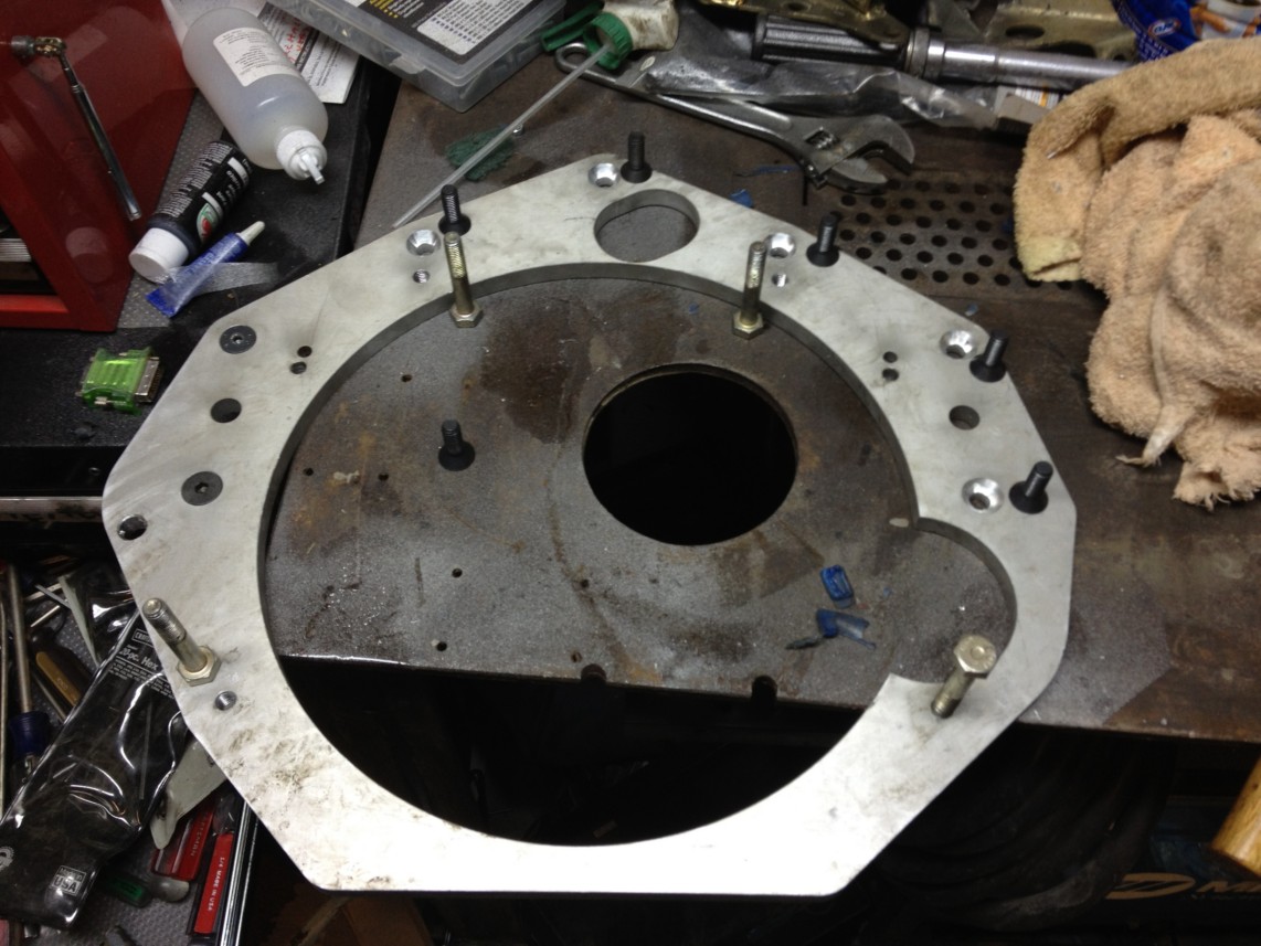 Engine/Transmission Adapter Plate and Auto to Manual Conversion LS1